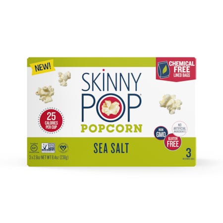 Skinnypop Skinnypop Micro 2.8 oz. Sea Salt, PK36 6002510-SP